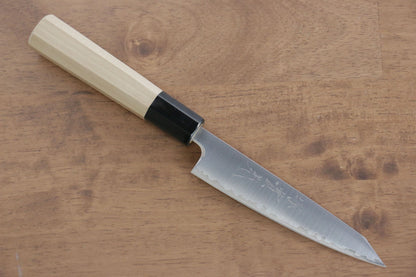 Thương hiệu Jikko R2/SG2 Dao nhỏ Kiritsuke Petty dao Nhật 125mm chuôi dao gỗ Mộc Lan