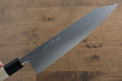 Thương hiệu Jikko R2/SG2 Dao đa năng Gyuto dao Nhật 230mm chuôi dao gỗ Mộc Lan