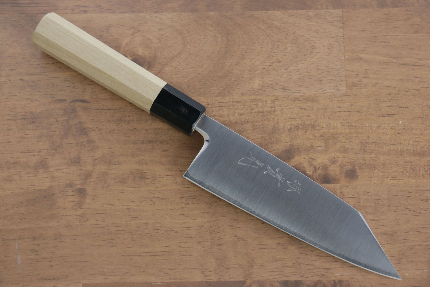 Thương hiệu Jikko R2/SG2 Dao đa năng Santoku (Kiritsuke) dao Nhật 155mm gỗ Mộc LanChuôi dao