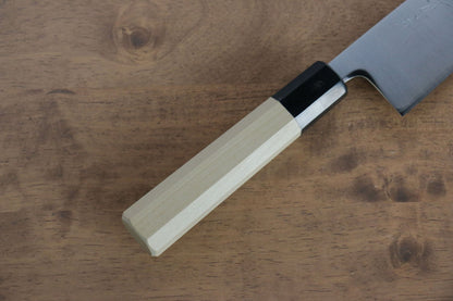 Thương hiệu Jikko R2/SG2 Dao đa năng Santoku (Kiritsuke) dao Nhật 155mm gỗ Mộc LanChuôi dao