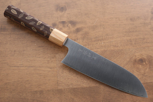 Thương hiệu Makoto Kurosaki SPG 2 Đánh bóng Dao đa năng Santoku dao Nhật 170mm chuôi dao gỗ Đàn Hương (Honduras)