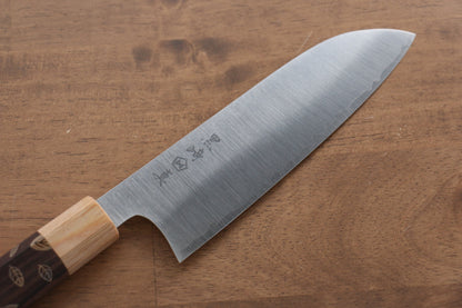 Thương hiệu Makoto Kurosaki SPG 2 Đánh bóng Dao đa năng Santoku dao Nhật 170mm chuôi dao gỗ Đàn Hương (Honduras)