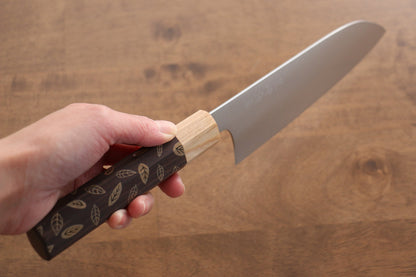 Thương hiệu Makoto Kurosaki SPG 2 Đánh bóng Dao đa năng Santoku dao Nhật 170mm chuôi dao gỗ Đàn Hương (Honduras)