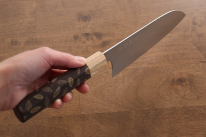 Thương hiệu Makoto Kurosaki SPG 2 Đánh bóng Dao đa năng Santoku dao Nhật 170mm chuôi dao gỗ Đàn Hương (Honduras)