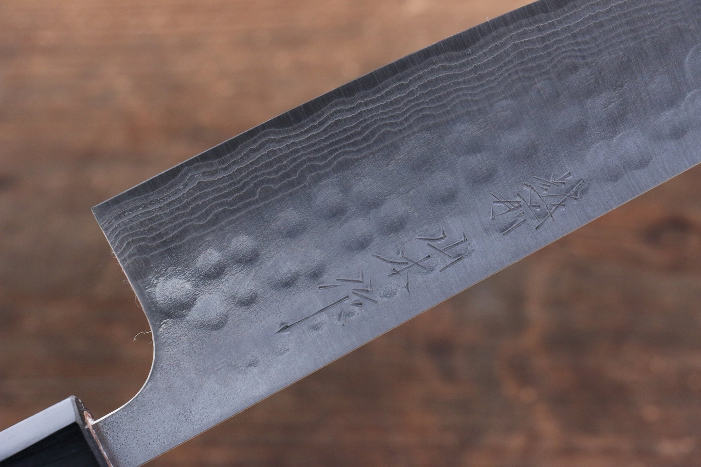 Thương hiệu Nao Yamamoto SRS 13 Thép Damascus đen Dao đa năng Bunka dao Nhật 165mm gỗ Hoa anh đàoChuôi dao