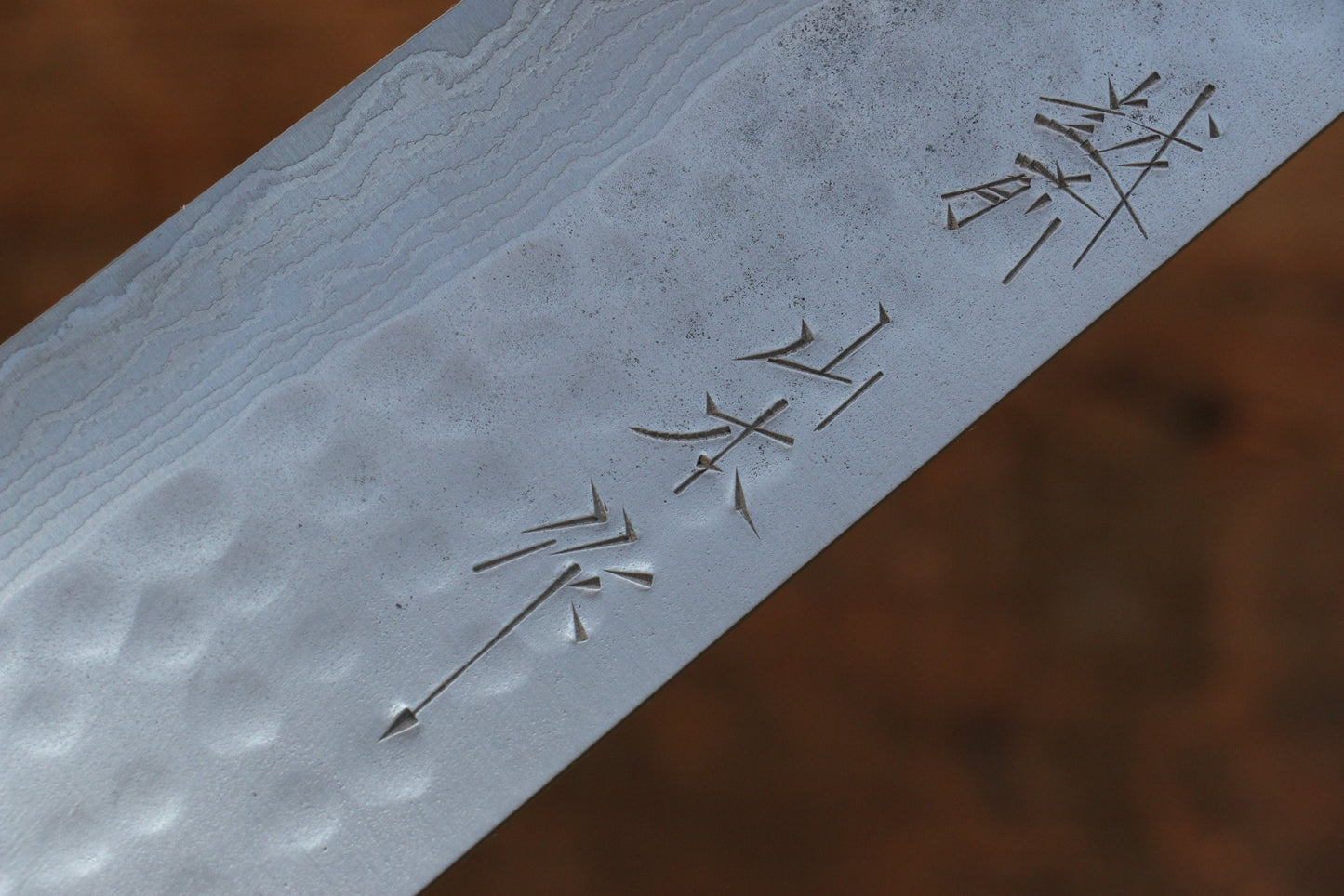 Free ship - Thương hiệu Nao Yamamoto SRS 13 Thép Damascus đen Dao đa năng Gyuto dao Nhật 210mm chuôi dao gỗ Hoa anh đào