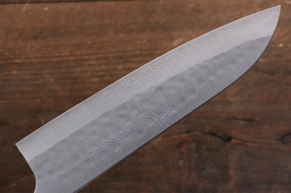 Thương hiệu Nao Yamamoto SRS 13 Thép Damascus đen Dao đa năng Santoku dao Nhật 165mm gỗ Hoa anh đàoChuôi dao