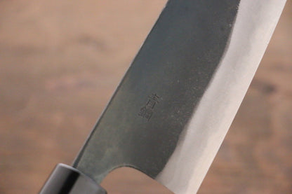 Thương hiệu Nao Yamamoto Thép xanh No.2 Kurouchi Dao đa năng Santoku loại nhỏ dao Nhật 150mm