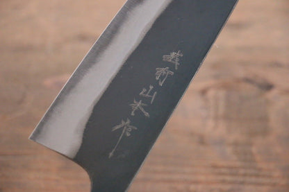 Thương hiệu Nao Yamamoto Thép xanh No.2 Kurouchi Dao đa năng Santoku loại nhỏ dao Nhật 150mm