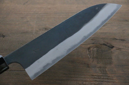 Thương hiệu Nao Yamamoto Thép xanh No.2 Kurouchi Dao đa năng Santoku dao Nhật 165mm