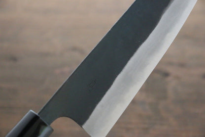 Thương hiệu Nao Yamamoto Thép xanh No.2 Kurouchi Dao đa năng Santoku dao Nhật 165mm