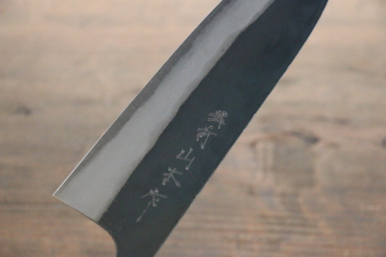 Thương hiệu Nao Yamamoto Thép xanh No.2 Kurouchi Dao đa năng Santoku dao Nhật 165mm