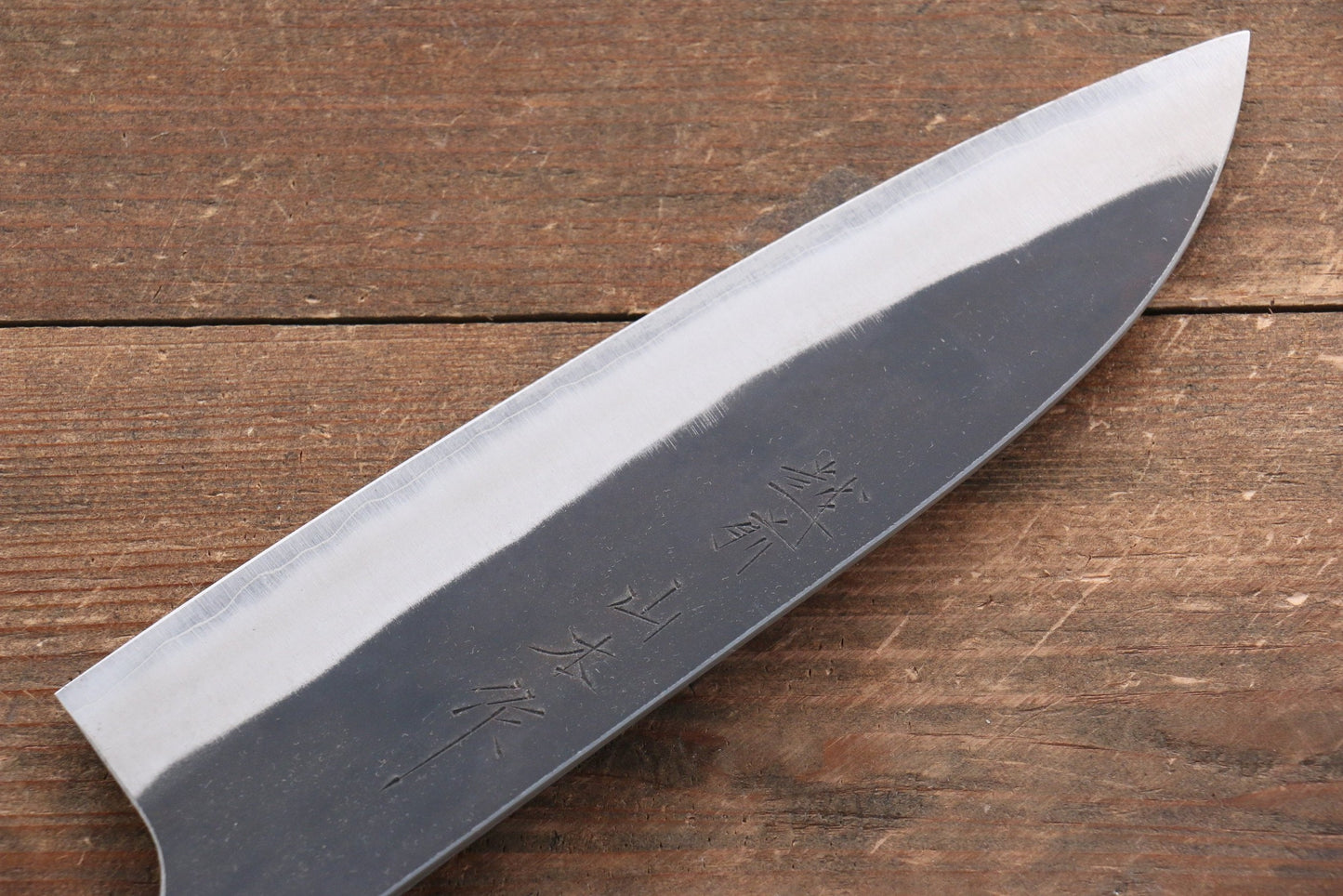 Thương hiệu Nao Yamamoto Thép siêu xanh Kurouchi Dao đa năng Santoku dao Nhật 165mm gỗ cây Óc ChóChuôi dao