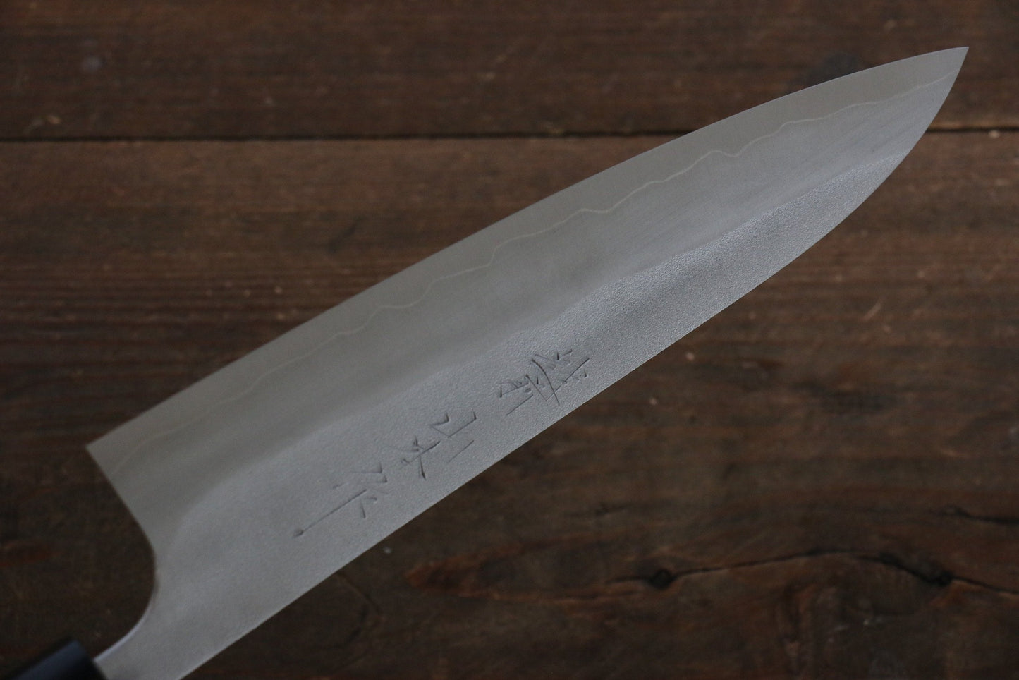 Thương hiệu Nao Yamamoto Thép Bạc No.3 Kỹ nghệ truyền thống Nhật Nashiji Dao đa năng Gyuto dao Nhật 180mm chuôi dao gỗ cây Óc Chó