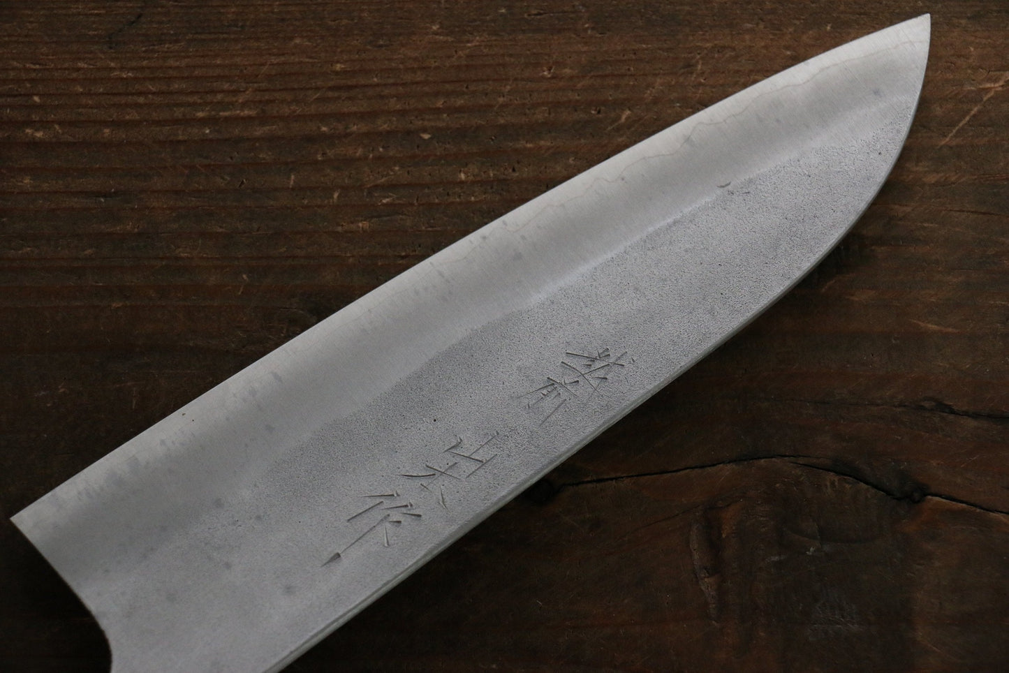 Thương hiệu Nao Yamamoto Thép Bạc No.3 Kỹ nghệ truyền thống Nhật Nashiji Dao đa năng Santoku dao Nhật 165mm gỗ cây Óc ChóChuôi dao