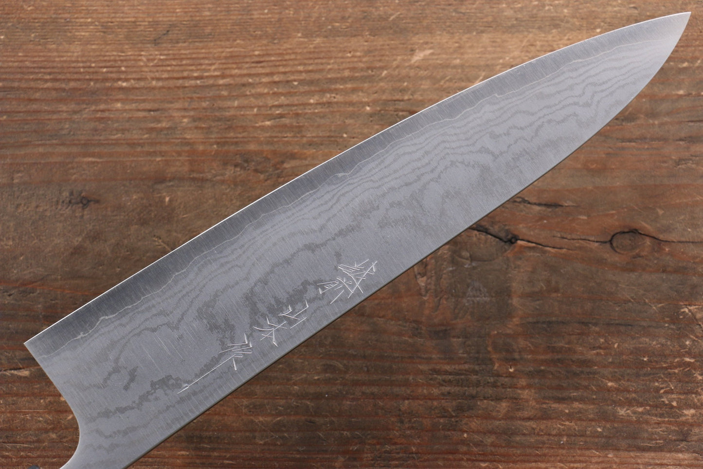 Thương hiệu Nao Yamamoto VG10 Thép Damascus Dao đa năng Gyuto dao Nhật 240mm gỗ cây Óc ChóChuôi dao