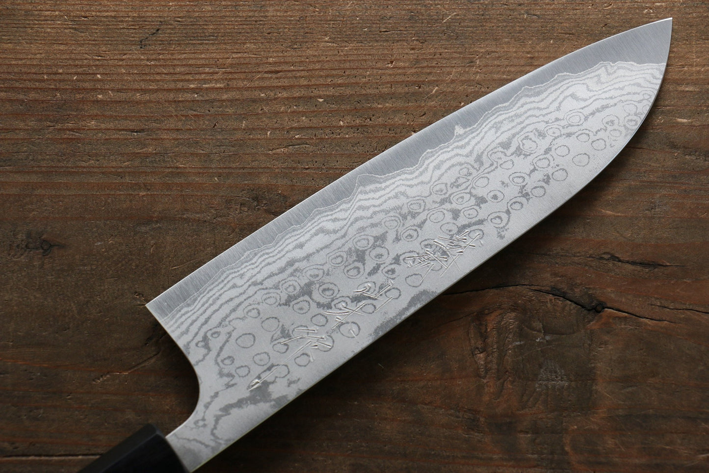 Thương hiệu Nao Yamamoto VG10 Thép Damascus Dao đa năng Santoku dao Nhật 170mm gỗ Đàn HươngChuôi dao