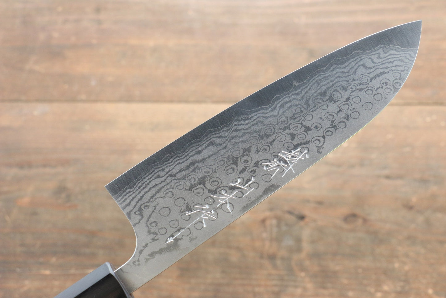 Thương hiệu Nao Yamamoto VG10 Thép Damascus Dao đa năng Santoku dao Nhật 170mm gỗ Đàn HươngChuôi dao