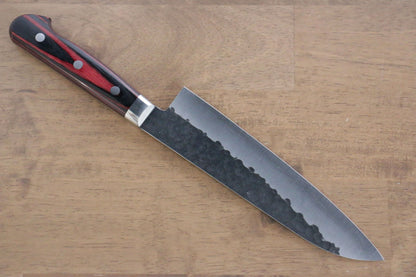 Thương hiệu Yoshimi Kato VG10 Thép Damascus Dao đa năng Gyuto dao Nhật 180mm chuôi dao gỗ ép đỏ