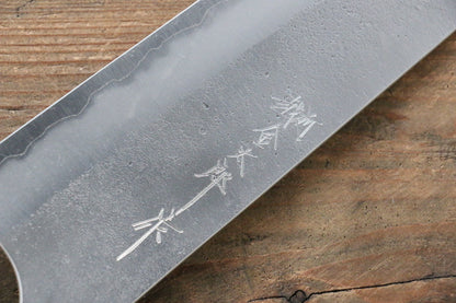 Marke Yoshimi Kato Ultragrüner Stahl Traditionelle japanische Technologie Nashiji Mehrzweckmesser Gyuto Japanisches Messer 240 mm lackiert Messergriff Inklusive Scheide