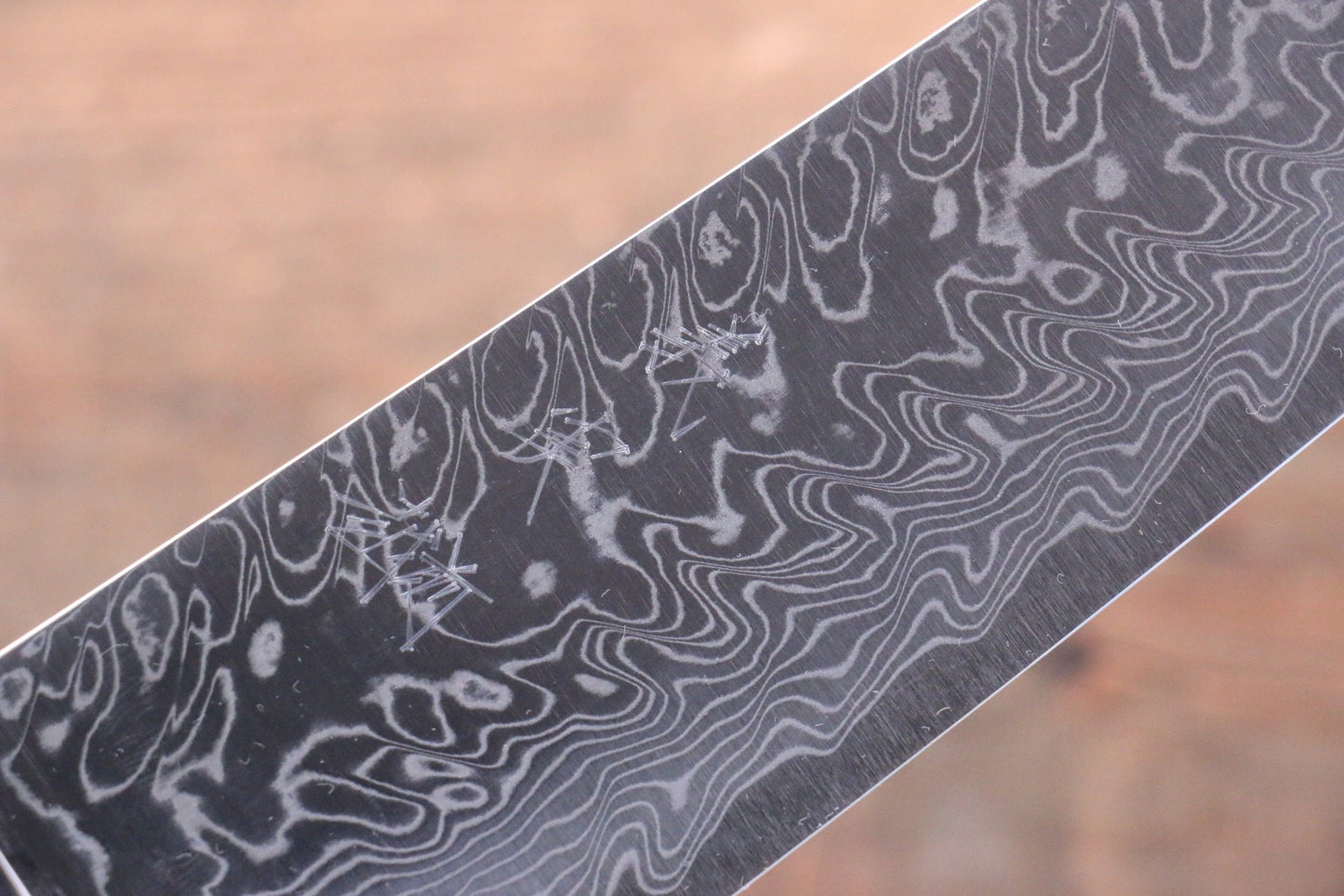 Thương hiệu Yoshimi Kato R2/SG2 Thép Damascus Dao đa năng Gyuto dao Nhật 210mm Acrylic xámChuôi dao