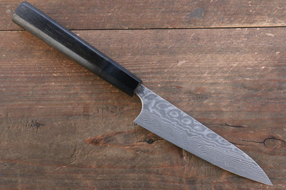 Thương hiệu Yoshimi Kato R2/SG2 Thép Damascus Dao nhỏ đa năng Petty dao Nhật 120mm sơn màiChuôi dao