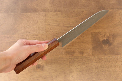 Thương hiệu Yoshimi Kato VG10 Thép Damascus Dao đa năng Santoku dao Nhật 180mm Chuôi dao